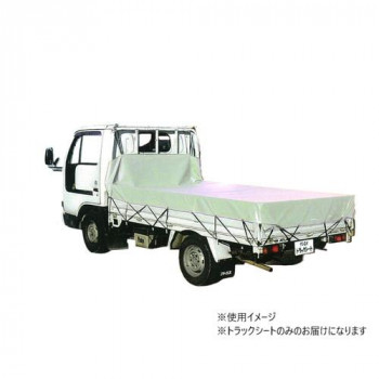 南榮工業 トラックシート(小型~中型トラック用) 寸法2.10m×3.55m シルバーホワイト TS-30 SW【メーカー直送:代金引換不可:同梱不可】【北海道・沖縄・離島は配達不可】|セブンプロ