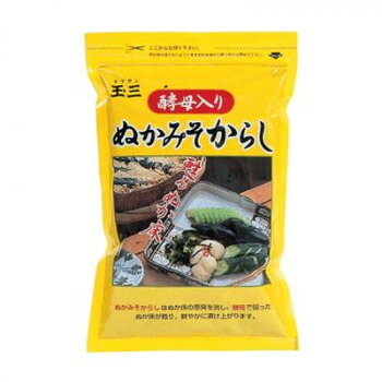 玉三　酵母入ぬかみそからし300g×30個　0394【メーカー直送：代金引換不可：同梱不可】【北海道・沖縄・離島は配達不可】