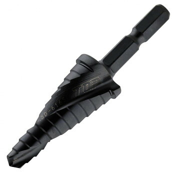 トップ工業(TOP) 電動ドリル用 六角シャンク スパイラルステップドリル ESD-616S【メーカー直送：代金引換不可：同梱不可】【北海道・沖縄・離島は配達不可】