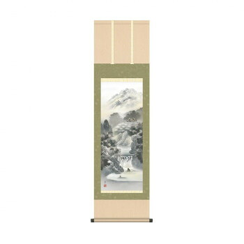 掛軸 伊藤渓山幽山蒼流 44.5&times;164cm KZ2MB2-077【メーカー直送：代金引換不可：同梱不可】【北海道・沖縄・離島は配達不可】｜セブンプロ