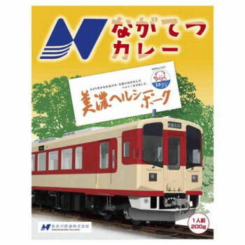 ご当地カレー ながてつカレー 10食セット【メーカー直送：代金引換不可：同梱不可】【北海道・沖縄・離島は配達不可】
