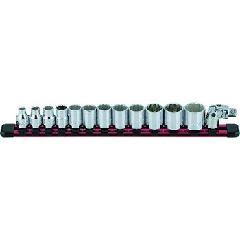 ミトロイ(MITOLOY) 3/8 ソケットレンチセット インチ ホルダーセット SH314【メーカー直送：代金引換不可：同梱不可】【北海道・沖縄・離島は配達不可】｜セブンプロ