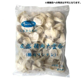 友盛貿易 友盛 豚肉大雲呑 豚肉 ワンタン 1kg×12袋 0215516【メーカー直送:代金引換不可:同梱不可】【北海道・沖縄・離島は配達不可】|セブンプロ