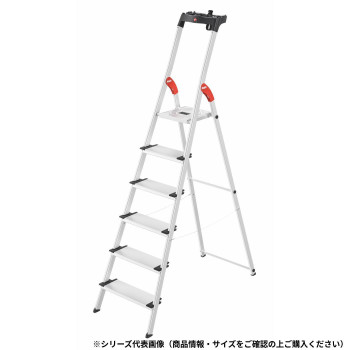 上わく付き脚立 L80-8 17777【メーカー直送:代金引換不可:同梱不可】【北海道・沖縄・離島は配達不可】|セブンプロ
