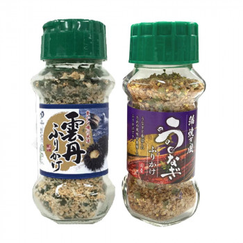 みなり 雲丹ふりかけ 85g・国産うなぎふりかけ 75g 各15個セット【メーカー直送:代金引換不可:同梱不可】【北海道・沖縄・離島は配達不可】|セブンプロ