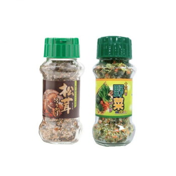 みなり 松茸ふりかけ 85g・十六種の野菜ふりかけ 90g　各15個セット【メーカー直送：代金引換不可：同梱不可】【北海道・沖縄・離島は配達不可】｜セブンプロ