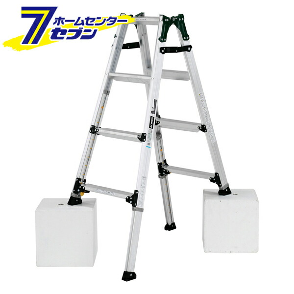 幅広伸縮脚立 約120cm PRT120FX アルインコ ALINCO [はしご ハシゴ 梯子 園芸用品]