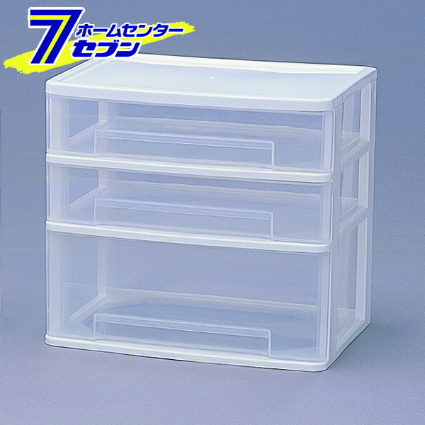 【送料無料】 ワイドテーブルチェスト ホワイト WET-421 アイリスオーヤマ [収納]｜カー用品・日用品のホームセンター