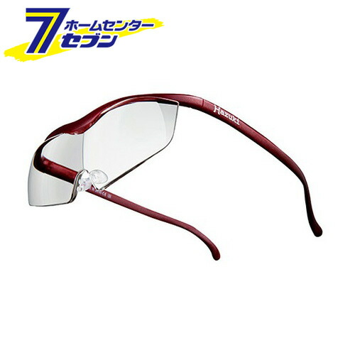 ハズキルーペ Hazuki ラージ クリアレンズ 1.85倍 赤 神田通信工業 [正規品 hazuki メガネ 眼鏡 大きくみえる ルーペ 拡大レンズ 拡大鏡 レッド] 7,541円