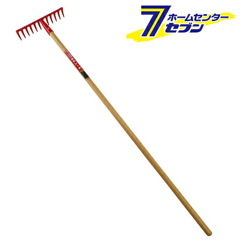 12本爪レーキ 1350MM 藤原産業 [園芸道具 土農具 レーキ]｜カー用品・日用品のホームセンター