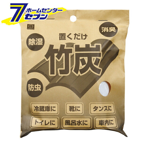 楽天市場 置くだけ竹炭 60g 2個 2399 小久保工業所 除湿剤 防虫 消臭 靴箱 箪笥 トイレ 車内 カー用品 日用品のホームセンター