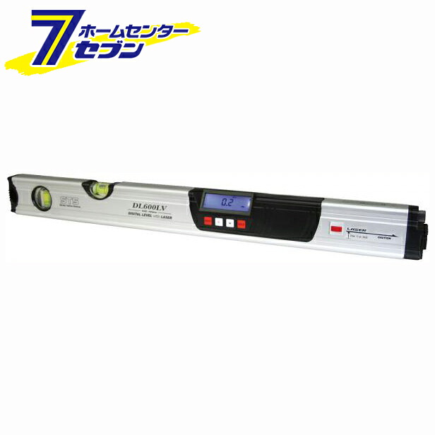 レーザー付デジタル傾斜計 DL600LV STS [精密機器 設置内装工事 設備工事 エクステリア工事 水平 垂直 管理 勾配]｜カー用品・日用品のホームセンター