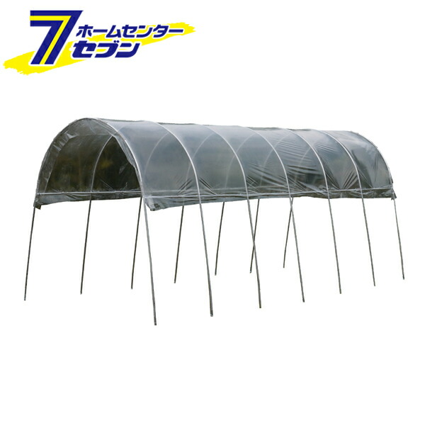 南栄工業 雨よけハウス 2畝用 AM2253型 [園芸用品 ビニールハウス 園芸温室 組立式 ナンエイ]【hc9】