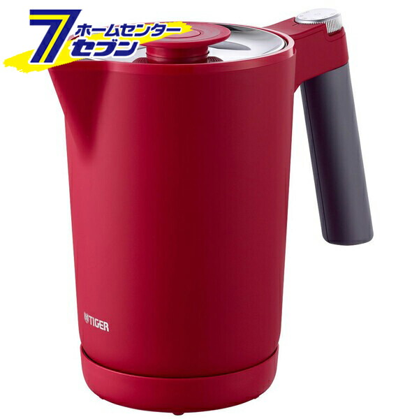 タイガー 電気ケトル PTQ-A100RR 1.0L ルビーレッド [TIGER]