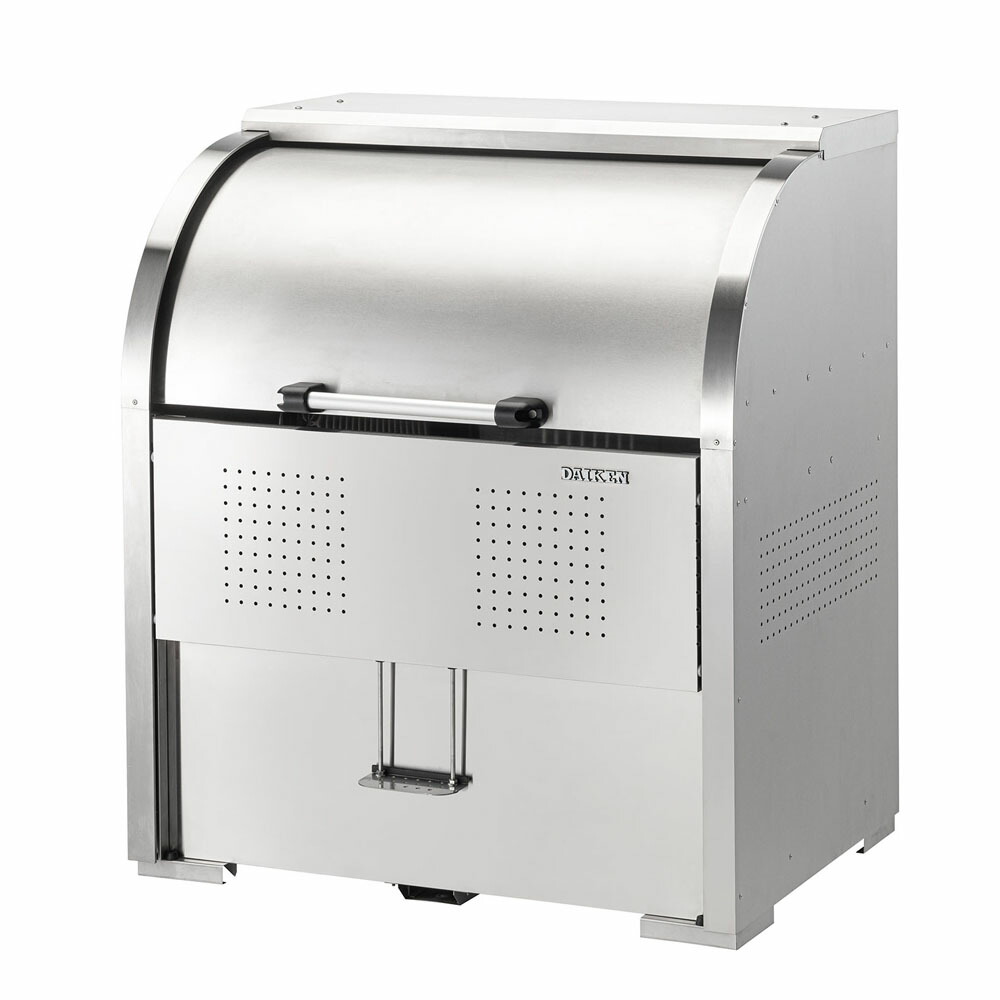ダイケン クリーンストッカー ゴミ収集庫 非接触仕様 CKS-1007-H [ゴミストッカー 容量600L ステンレスタイプ cks-h 屋外 大型 ゴミ箱 ダストボックス 集合住宅 店舗 サビに強い お客様組み立て ステンレス製 DAIKEN]【hc9】