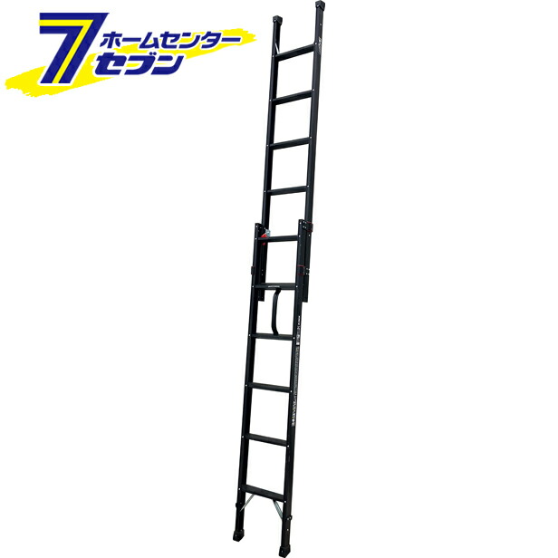 楽天市場】【 LUB2-38 】はしご 2連はしご 3.86m 脚部伸縮 長谷川工業