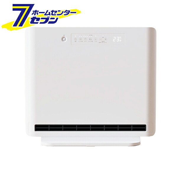 人感センサー付き セラミックファンヒーター ホワイト SKJ-KT100PTC(W) [暖房器具 人感センサー機能 タッチパネル 省スペース エスケイジャパン]｜カー用品・日用品のホームセンター