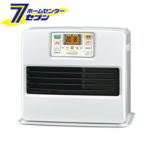 石油ファンヒーター 木造/15畳 鉄筋/20畳 パールホワイト 日本製 FH-ST5724BY/W [エコ 消臭 静音 暖房 コロナ]｜カー用品・日用品のホームセンター