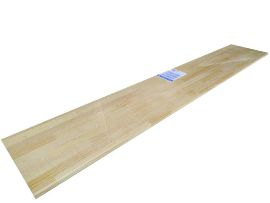 ラジアタ集成材 R付 (1820mm×18mm×300mm) [ラジアータパイン DIY材 テレビ台 本棚 飾り棚 DIYセンチュリー]
