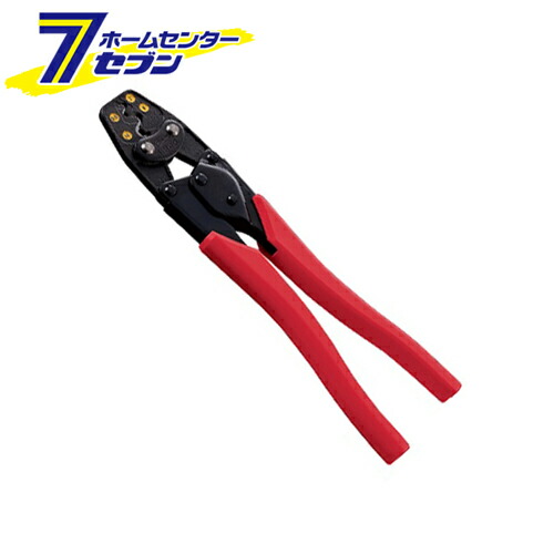 圧着工具 AK19A [電工 圧着ペンチ 電設 カシメ 端子 銅線 工具 ロブテックス]