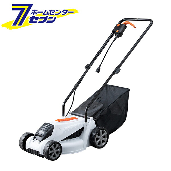 電動芝刈機 刈込幅320mm 集草容量30L ホワイト G-320W [草刈機 ロータリー式 アイリスオーヤマ]