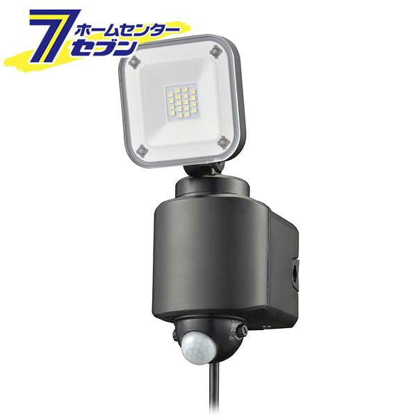 monban 防犯センサーライト 1灯コンセント式 1600ルーメン [品番]07-8808 LS-A160W1 [センサーライト オーム電機]
