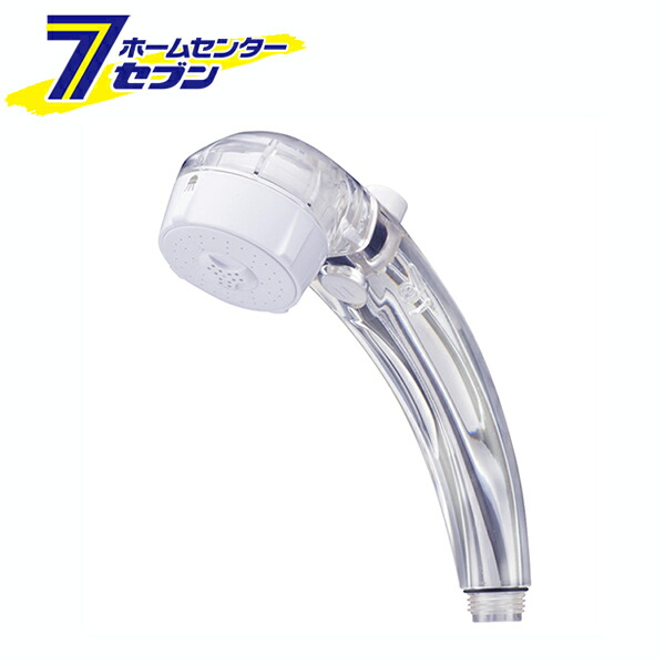 クリアシャワーヘッド 日本製 GA-FC028 GAONA [カクダイ 透明 スケルトン 浴室 インテリア バスグッズ]