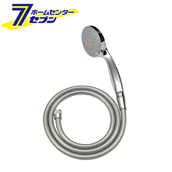 4WAYマッサージシャワーホースセット 1.6m 日本製 GA-FH014 GAONA [カクダイ シャワーヘッド 交換 取替え 浴室]