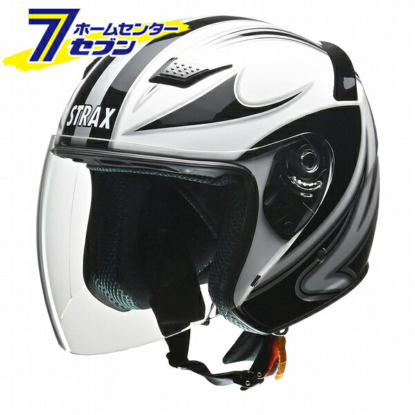 ジェットヘルメット ストラックス ホワイト LL SJ-9WH-LL LEAD [スポーツモデル 二輪 バイク用品]