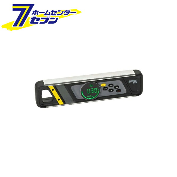 レーザー付デジタル傾斜計 GLシリーズ DL254GL アルインコ [LED 液晶 防水 V字カット]