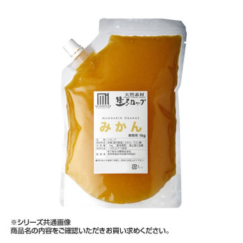 かき氷生シロップ みかん 業務用 1kg【メーカー直送