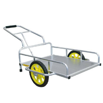アルミリヤカー14型FT(グリップ付)【メーカー直送：代金引換不可：同梱不可】【北海道・沖縄・離島は配達不可】 37,688円