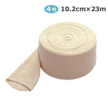 ハクゾウ　ストッキネット　チューブホータイ　4号　10.2cm×23m　1050003【メーカー直送：代金引換不可：同梱不可】【北海道・沖縄・離島は配達不可】