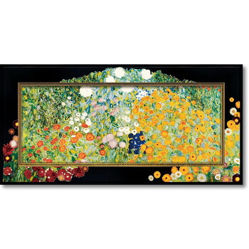 ユーパワー ビッグアート クリムト「フラワーガーデン」 BA-10067【メーカー直送：代金引換不可：同梱不可】【北海道・沖縄・離島は配達不可】