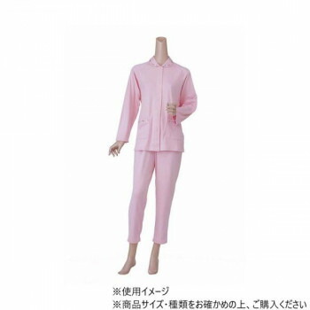 神戸生絲　婦人楽らくパジャマ上下セット(通年用)M No.92 ローズ【メーカー直送：代金引換不可：同梱不可】【北海道・沖縄・離島は配達不可】