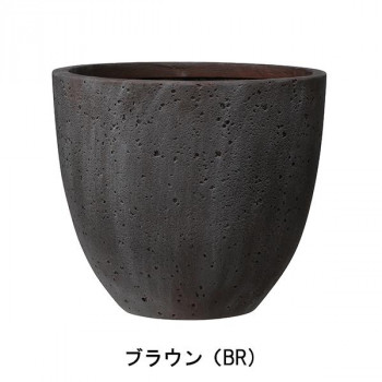 グリーンポット 植木鉢 ロッカー ラウンド ブラウン 33cm AN-RR3329BR【メーカー直送：代金引換不可：同梱不可】【北海道・沖縄・離島は配達不可】