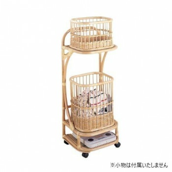 今枝商店　Romantic Rattan　籐ランドリーボックス　E96【メーカー直送：代金引換不可：同梱不可】【北海道・沖縄・離島は配達不可】