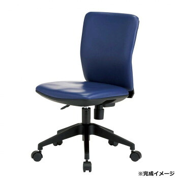藤沢工業(TOKIO)　オフィスチェア　FST-55L ネイビー【メーカー直送：代金引換不可：同梱不可】【北海道・沖縄・離島は配達不可】｜カー用品・日用品のホームセンター 16,250円