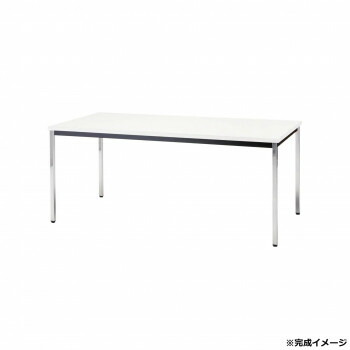 藤沢工業(TOKIO)　ミーティングテーブル　TDW-1875K ホワイト【メーカー直送：代金引換不可：同梱不可】【北海道・沖縄・離島は配達不可】