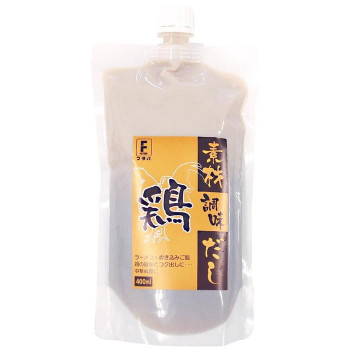 フタバ 素材調味だし 鶏 400ml×12袋 8179【メーカー直送：代金引換不可：同梱不可】【北海道・沖縄・離島は配達不可】