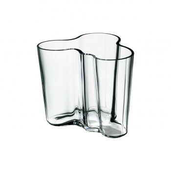 （A） Iittala アルヴァ・アアルトコレクション ベース 95mm クリア 1007037【メーカー直送：代金引換不可：同梱不可】【北海道・沖縄・離島は配達不可】