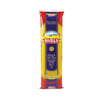 DIVELLA ディヴェッラ パスタ ♯08 スパゲッティ・リストランテ 500g&times;24個 606-106【メーカー直送：代金引換不可：同梱不可】【北海道・沖縄・離島は配達不可】｜カー用品・日用品のホームセンター