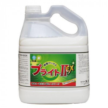 万立 樹脂ワックス 白馬 ブライトII EX 4L 101142【メーカー直送：代金引換不可：同梱不可】【北海道・沖縄・離島は配達不可】