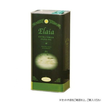 そらみつ オリーブオイル EXエライアグリーン 5L缶(海) 4個【メーカー直送：代金引換不可：同梱不可】【北海道・沖縄・離島は配達不可】｜カー用品・日用品のホームセンター