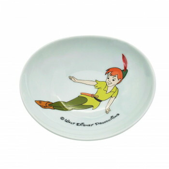 三郷陶器 ディズニー 楕円小皿(ピーター・パン) 3320-14【メーカー直送：代金引換不可：同梱不可】【北海道・沖縄・離島は配達不可】画像