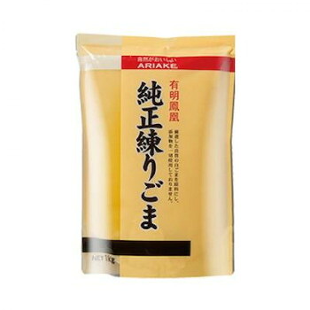 アリアケジャパン 167950 純正練りごま 1kg×10【メーカー直送：代金引換不可：同梱不可】【北海道・沖縄・離島は配達不可】
