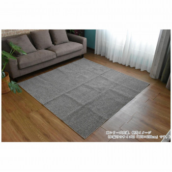 ほこりやペットの毛が取れやすい　日本製ラグ BE(ベージュ) 170×230【メーカー直送：代金引換不可：同梱不可】【北海道・沖縄・離島は配達不可】