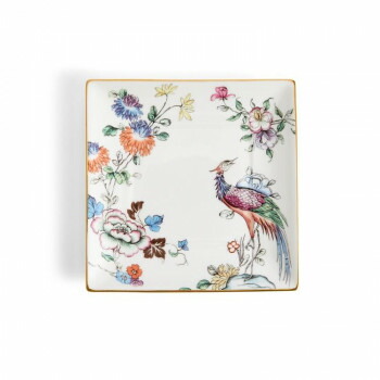 (B) Wedgwood　ウェッジウッド 　ワンダーラスト フォーチュン スクエアトレイ14.5cm　1069358【メーカー直送：代金引換不可：同梱不可】【北海道・沖縄・離島は配達不可】