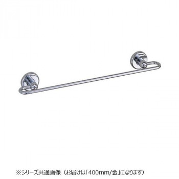 シロクマ プラネットタオル掛 400mm 金 BT-30【メーカー直送：代金引換不可：同梱不可】【北海道・沖縄・離島は配達不可】