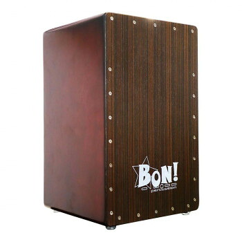 Bon!(ボン) カホン　ベースポート搭載モデル　打面:エボニー BCJ-10EB【メーカー直送：代金引換不可：同梱不可】【北海道・沖縄・離島は配達不可】